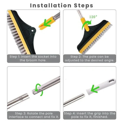 ScrubEdge – Gap Cleaning Brush | Tile & Corner Scraper | Easy Grip