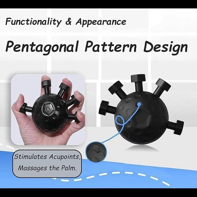 PowerGrip Strength Ball™ – Hand & Finger Trainer | Grip & Forearm Builder | Non-Slip & Portable