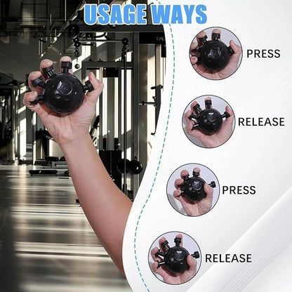 PowerGrip Strength Ball™ – Hand & Finger Trainer | Grip & Forearm Builder | Non-Slip & Portable