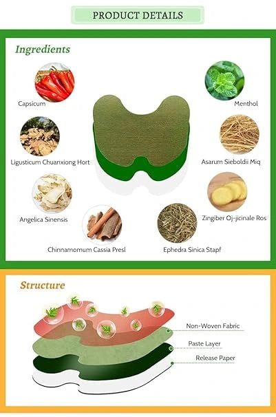 ActiveKnee Patch™ – Herbal Pain Relief | Heat Therapy | Stay Flexible & Active ( Pack of 10)