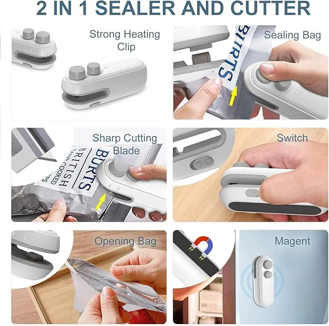 SealPro™ – Mini Sealing Machine | Powerful & Portable | Food Preservation Made Easy