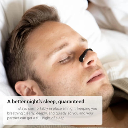 QuietBreath™ - Magnetic Nose Clip | Comfortable Fit | Quiet Sleep