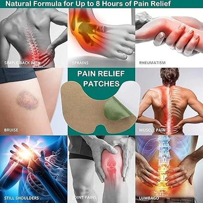 ActiveKnee Patch™ – Herbal Pain Relief | Heat Therapy | Stay Flexible & Active ( Pack of 10)
