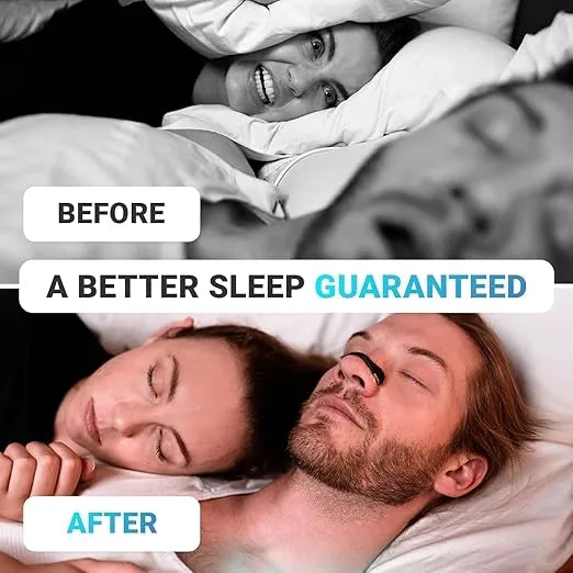 QuietBreath™ - Magnetic Nose Clip | Comfortable Fit | Quiet Sleep
